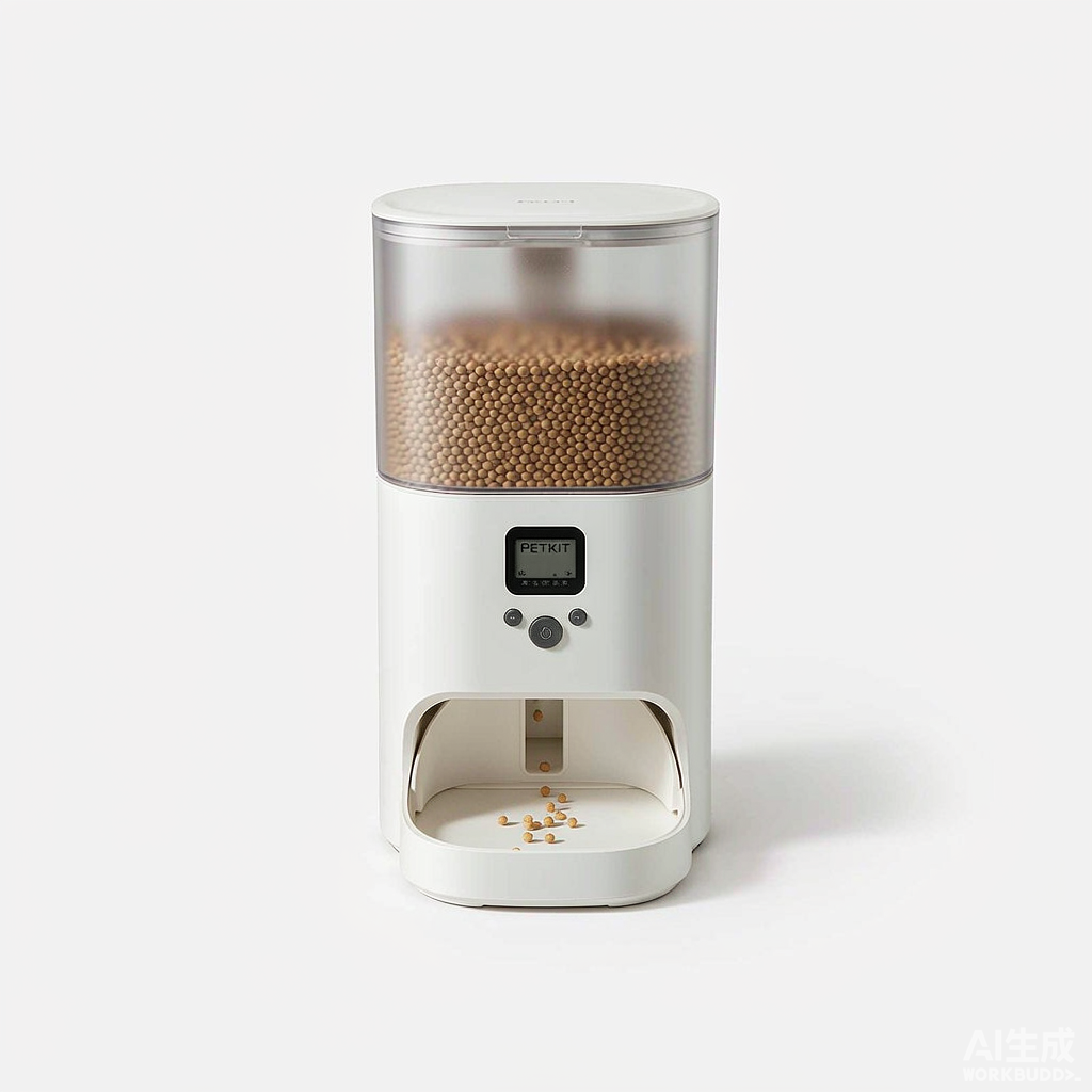 自动宠物喂食器 4L